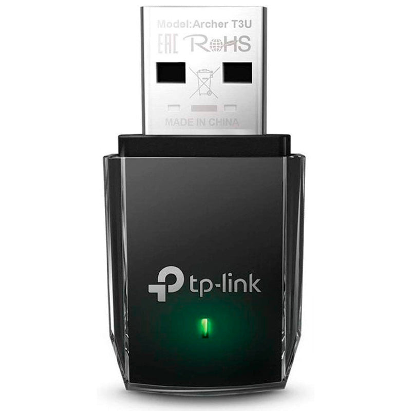 Mini Adaptador Wireless TP-Link USB 1300Mbps - Archer T3u Dual Band Truedata